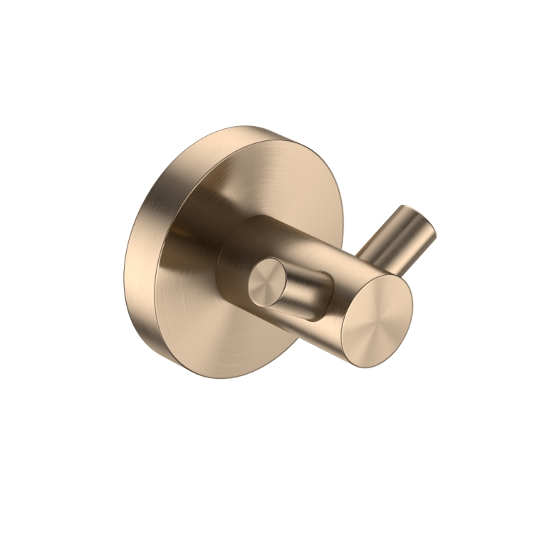 Крючок двойной AQUAme Trento AQM7202BC (шлифованная медь)