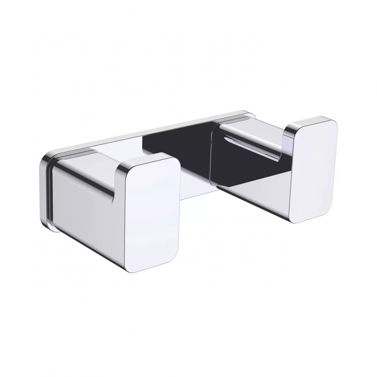 Крючок двойной AQUAme Tivoli AQM7302CR (хром)