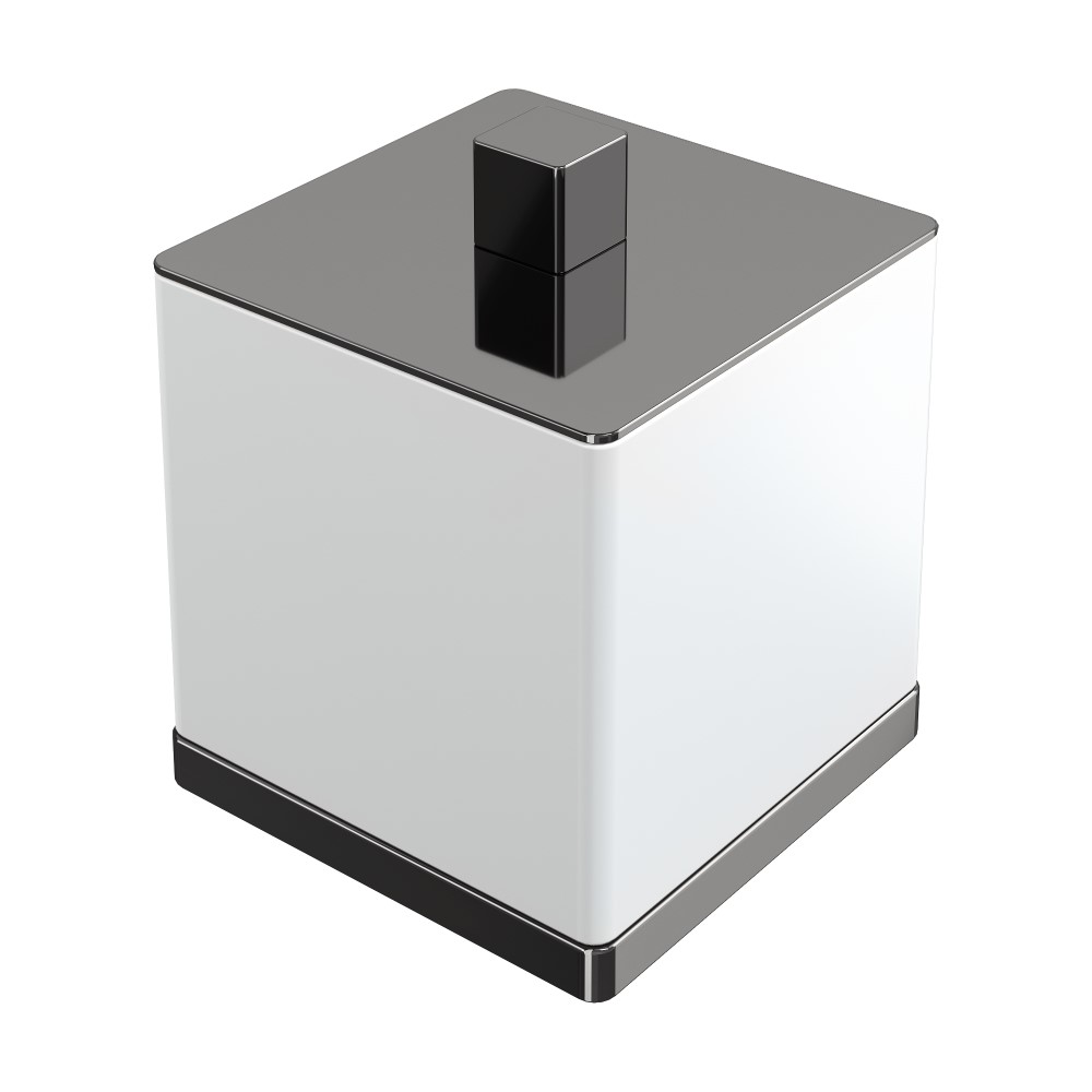 Стакан для ванной комнаты Boheme Qubic 10964-SGM (графит)