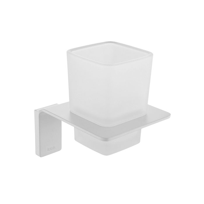 Стакан для ванной комнаты IDDIS Slide SLIWTG1i45 (белый)