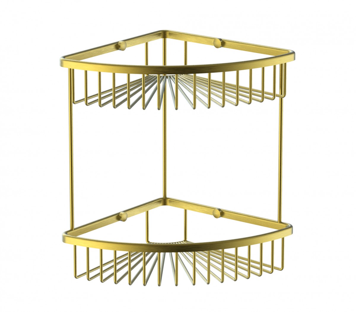 Полка для ванной комнаты Wonzon & Woghand WW-4128-BG (брашированное золото)
