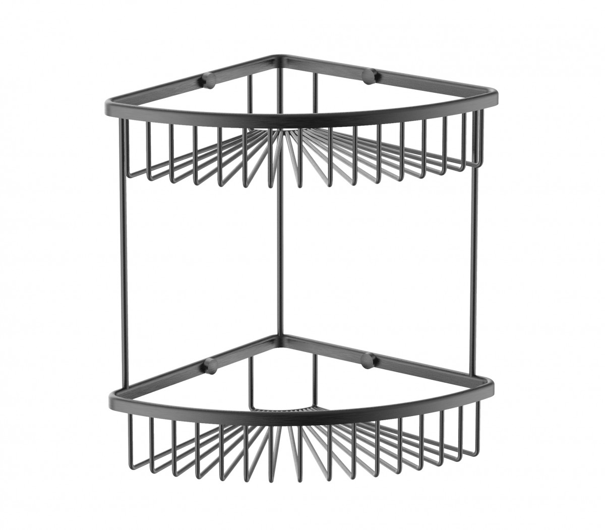 Полка для ванной комнаты Wonzon & Woghand WW-4128-BGM (тёмный графит)