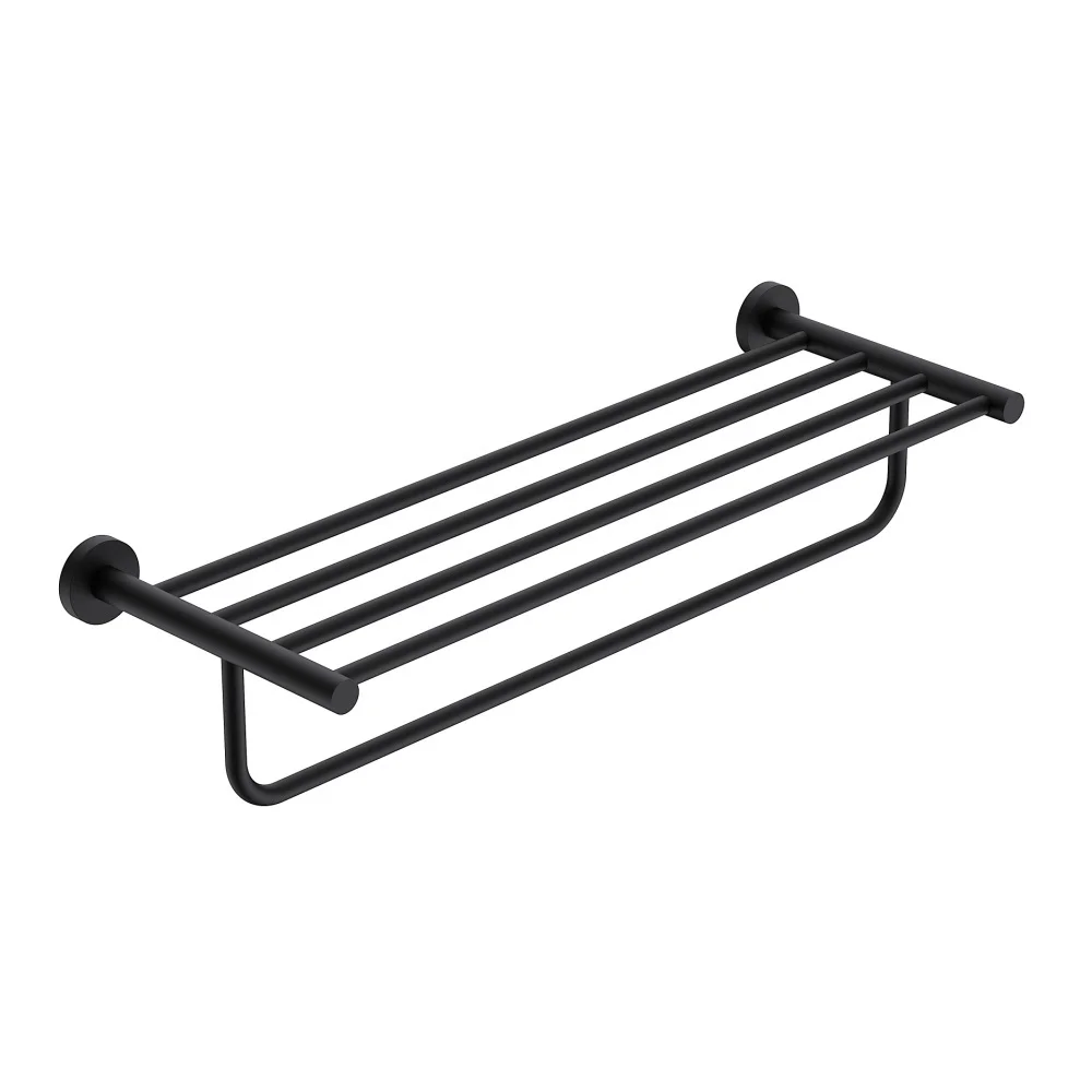 Полка для ванной комнаты AQUAme Trento AQM7206MB (черный матовый)