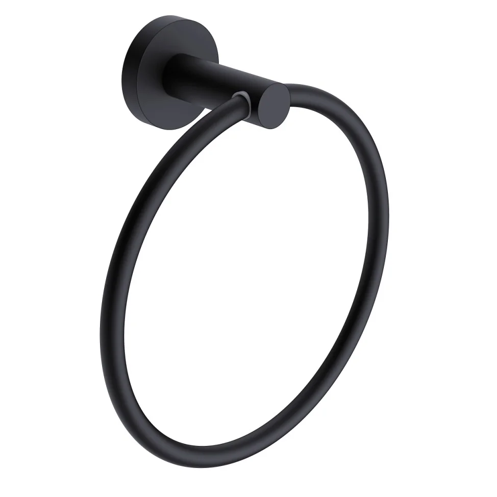 Полотенцедержатель AQUAme Trento AQM7207MB (черный матовый)