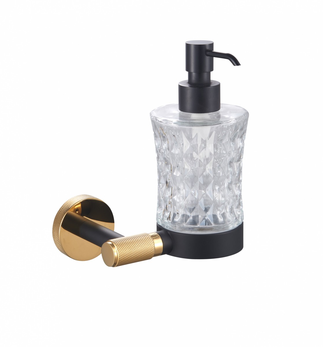 Дозатор Wonzon & Woghand MAJESTIC WW-9224 (чёрный/золото)