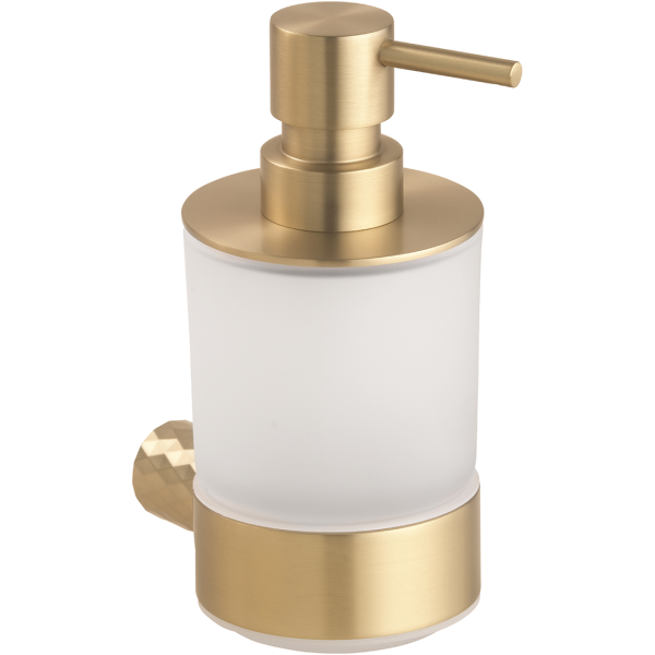 Дозатор Bemeta ZYRA 174109010 (стекло матовое/золото матовое)