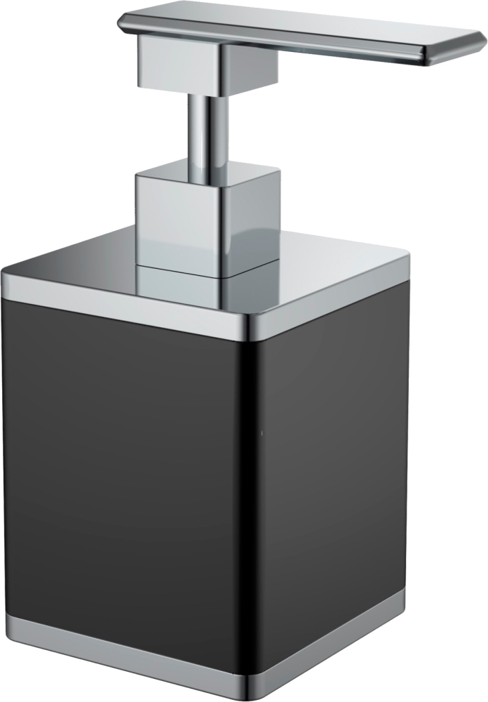 Дозатор Boheme 10969-B-CR (чёрный/хром)