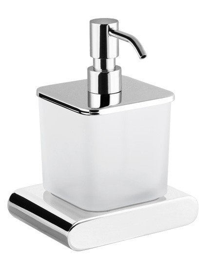 Дозатор Remer Lounge LN13CR (хром/стекло матовое)