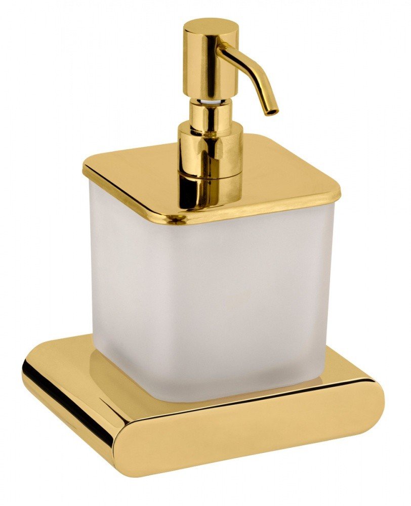 Дозатор Remer Lounge LN13DO (золото/стекло матовое)