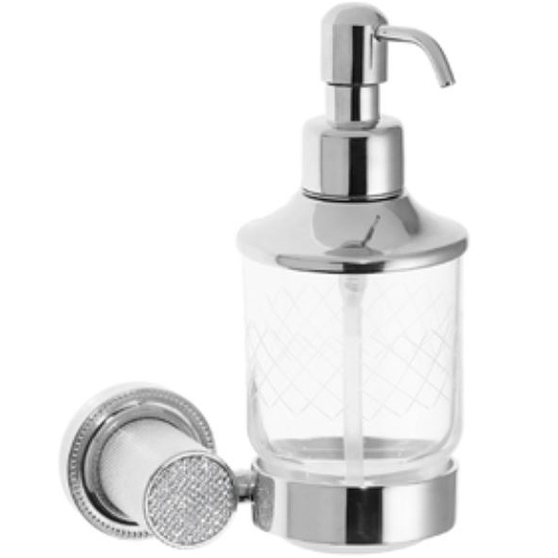Дозатор Boheme Royale Cristal 10932-CR-B (хром)