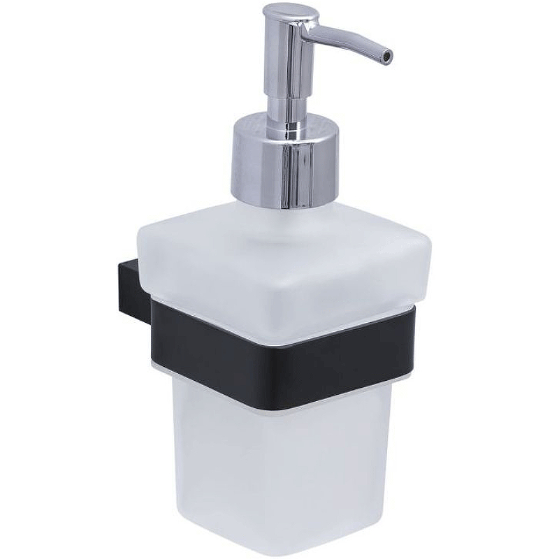 Дозатор Allen Brau Infinity 6.21006-31 (белый/черный матовый)