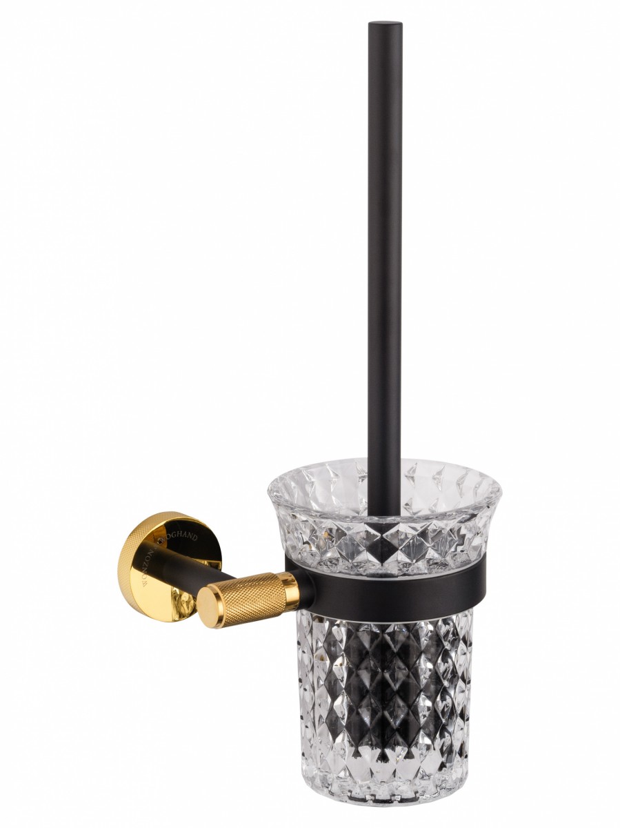 Ершик Wonzon & Woghand MAJESTIC WW-9229 (чёрный/золото) настенный