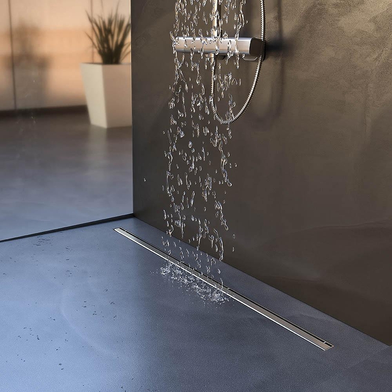 Душевой трап Veconi Slim Line V500SL 500 мм (хром матовый)