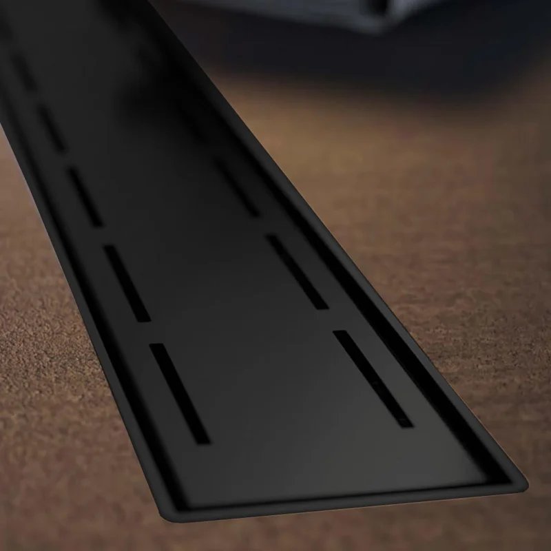 Душевой трап Veconi Line V650LB 650 мм (чёрный матовый)