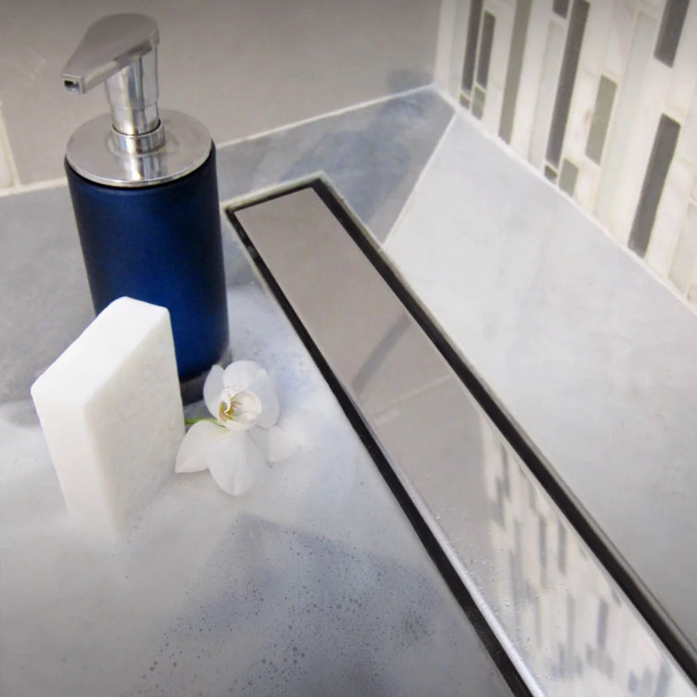 Душевой трап Veconi Klasik V350K 350 мм (хром матовый)