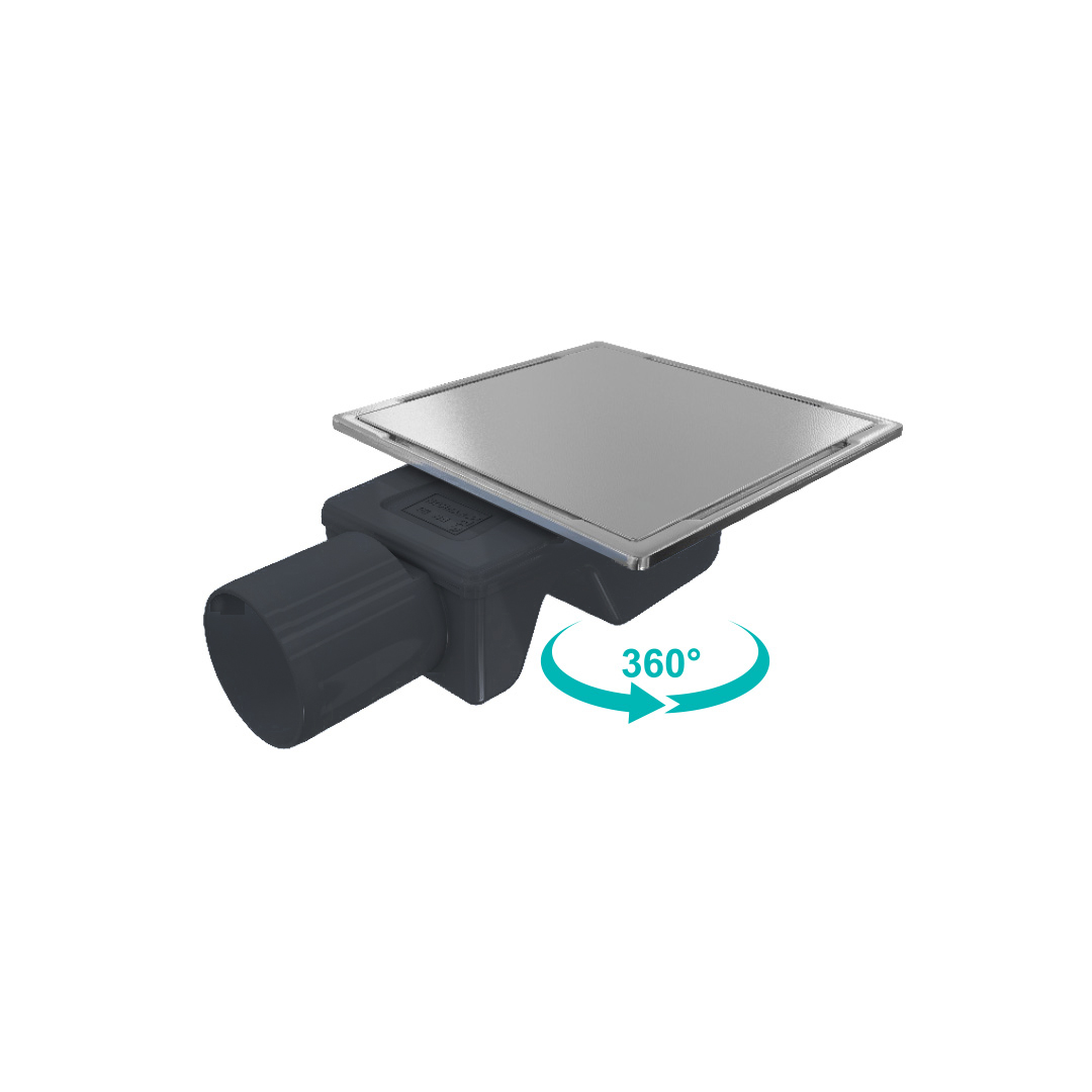 Душевой трап RGW SDR-15 60211515-01 150 мм (хром)
