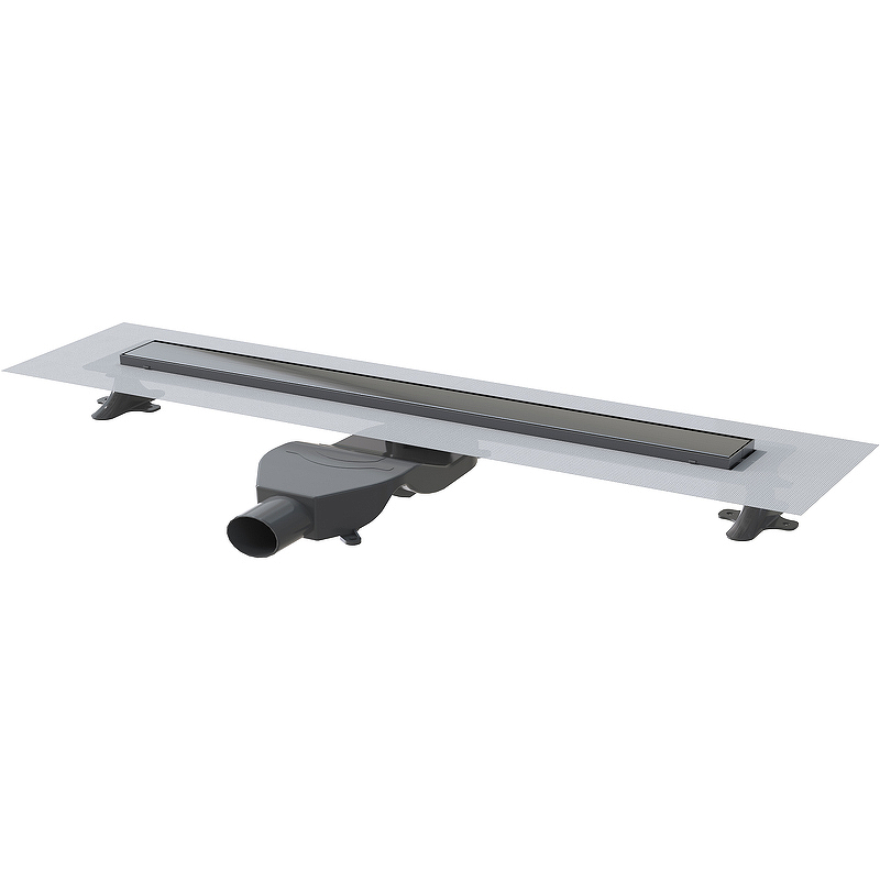 Душевой лоток Boheme Premium Linear 982-80-GM 800 мм (оружейная сталь)