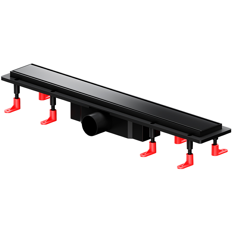 Душевой лоток AM.PM PrimeFlow W02SC-U11-060-04BM 633 мм (чёрный матовый/под плитку)
