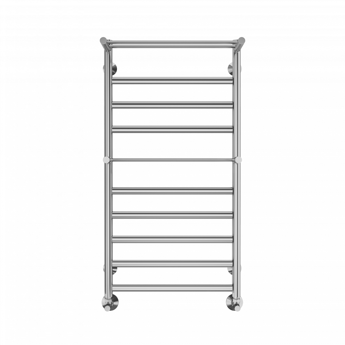 Водяной полотенцесушитель Terminus Хендрикс П10 532*1000 мм (хром) с полкой