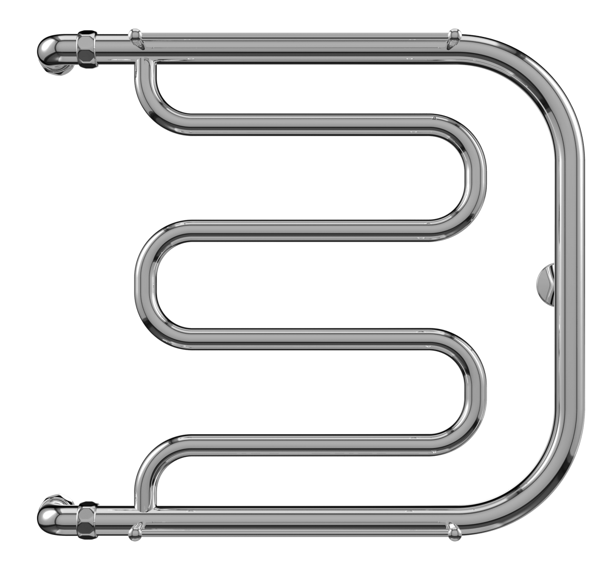 Водяной полотенцесушитель Terminus Фокстрот 500*700 (хром)