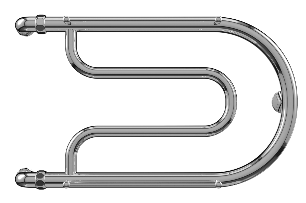 Водяной полотенцесушитель Terminus Фокстрот 320*700 (хром)