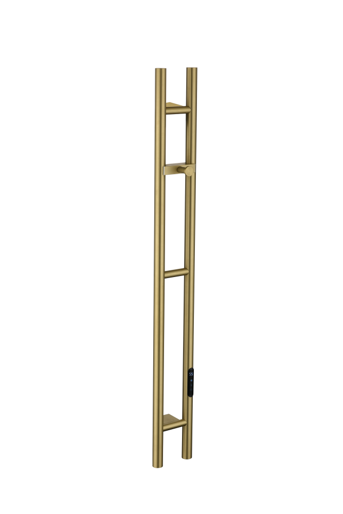Электрический полотенцесушитель Boheme Duo 729-MG 144*1200 мм (золото матовое)