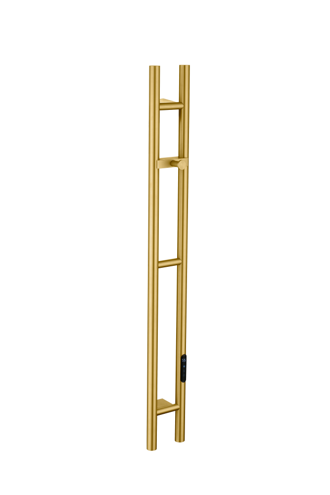 Электрический полотенцесушитель Boheme Duo 729-BR 144*1200 мм (бронза)