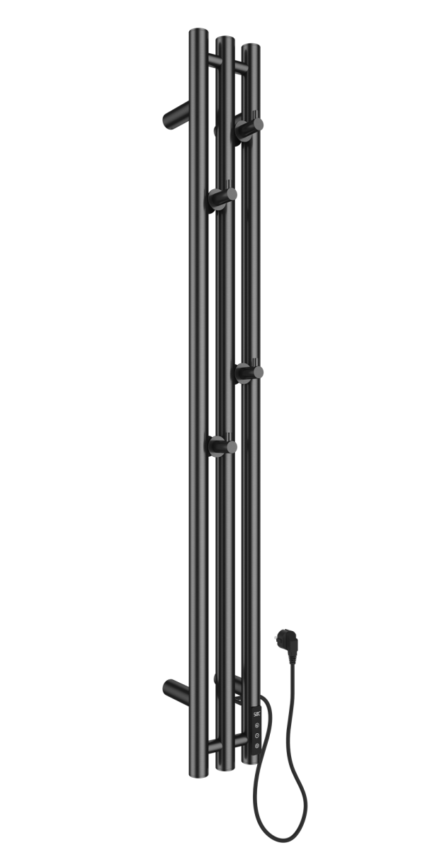 Электрический полотенцесушитель AQUAme AQM3163GM 1200*136 мм (металл)