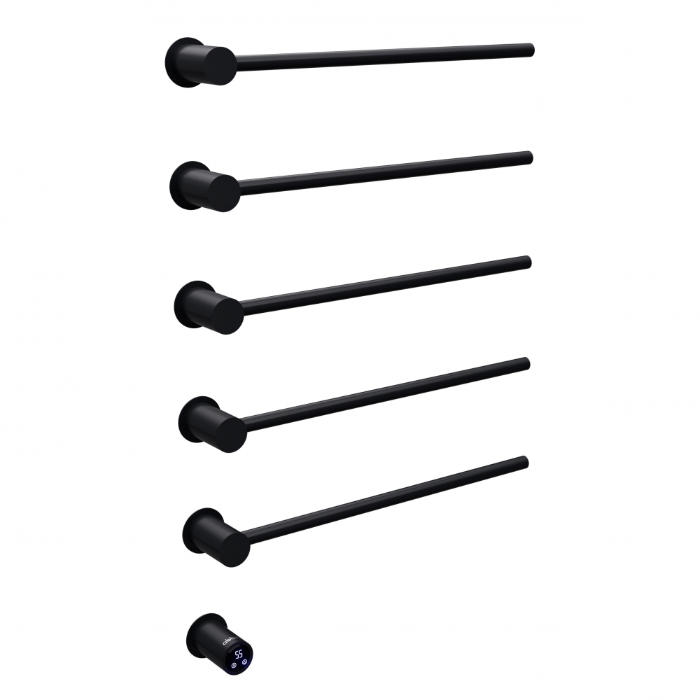 Электрический полотенцесушитель Abber Charme AH4005MB 795*520 мм (чёрный матовый)