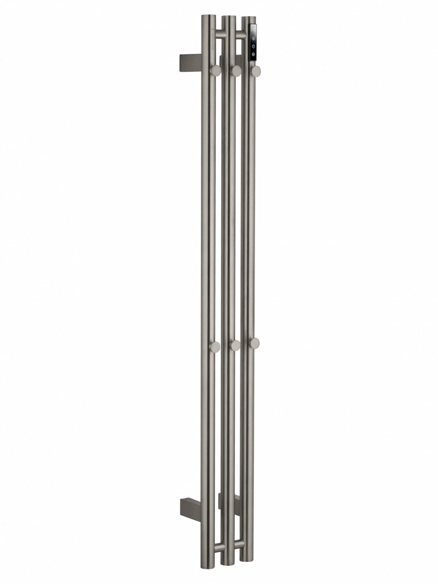 Электрический полотенцесушитель Wonzon&Woghand KASSEL WW-AL72312-BN 1200*136 мм (брашированный никель)