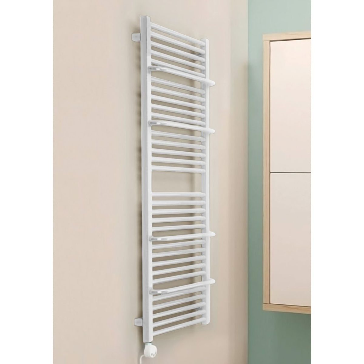 Электрический полотенцесушитель Terma Lima 1140*700 мм (белый)