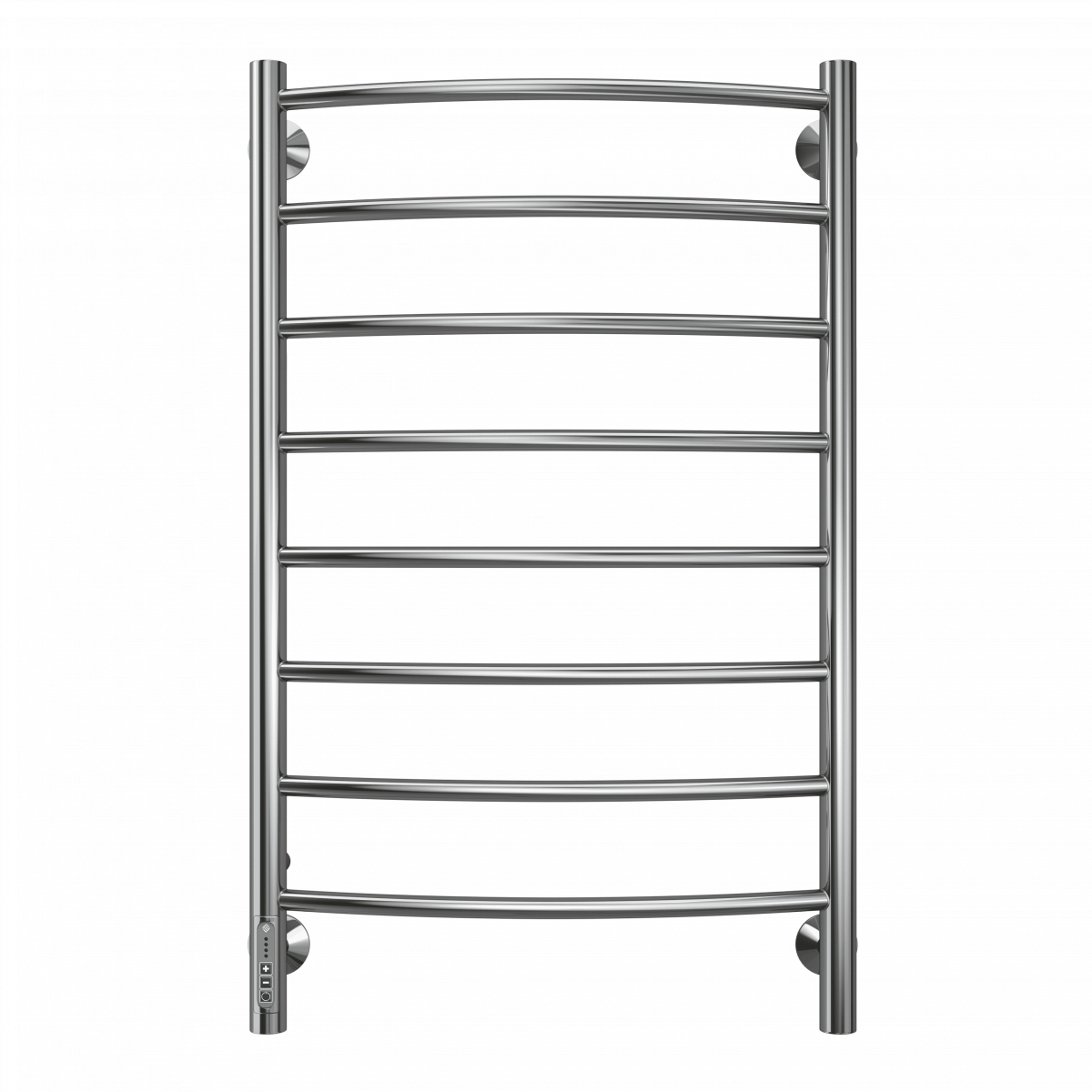 Электрический полотенцесушитель Terminus Классик П8 L 532*850 мм (хром) левый