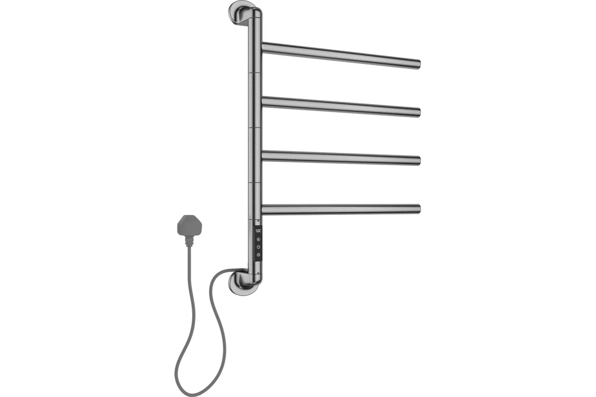 Электрический полотенцесушитель Allen Brau Liberty T 7.33000-BN 683*489 мм (никель браш)