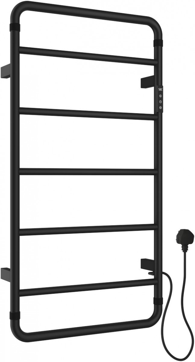 Электрический полотенцесушитель Allen Brau Priority R 7.31002-31 904*475 мм (черный матовый)