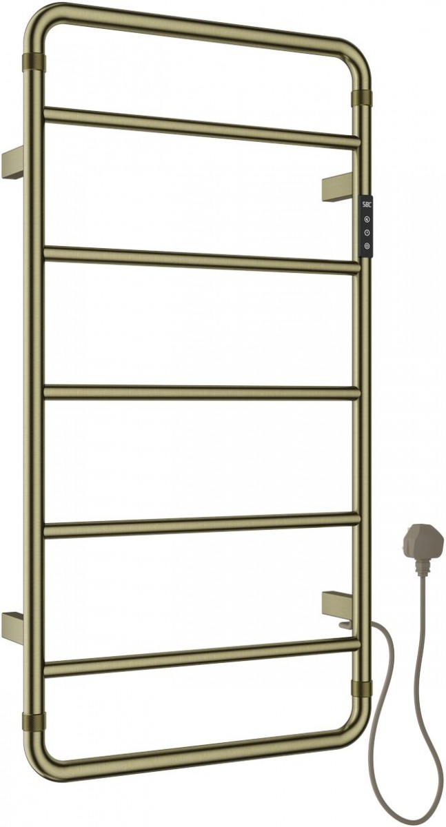 Электрический полотенцесушитель Allen Brau Priority R 7.31002-GB 904*475 мм (золото браш)