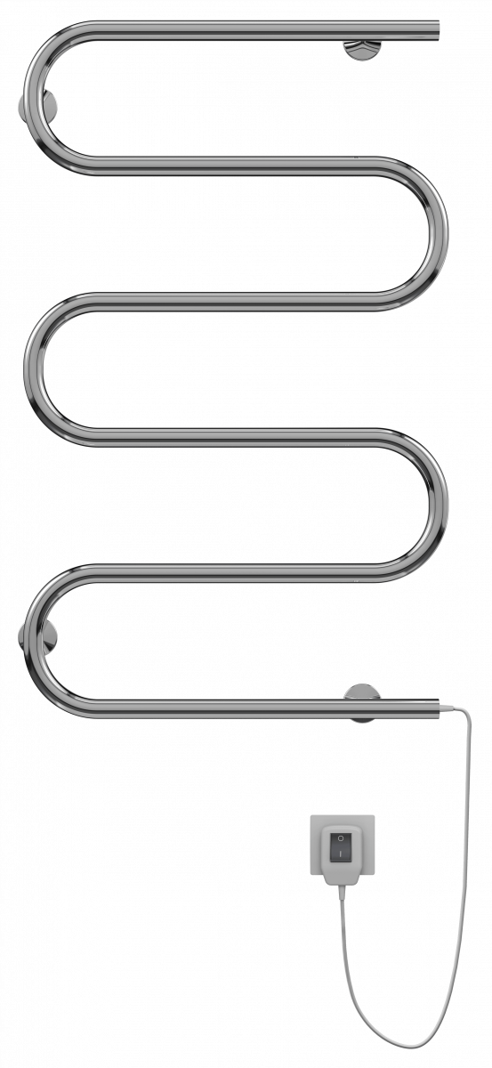 Электрический полотенцесушитель Terminus 825*500 мм (хром)