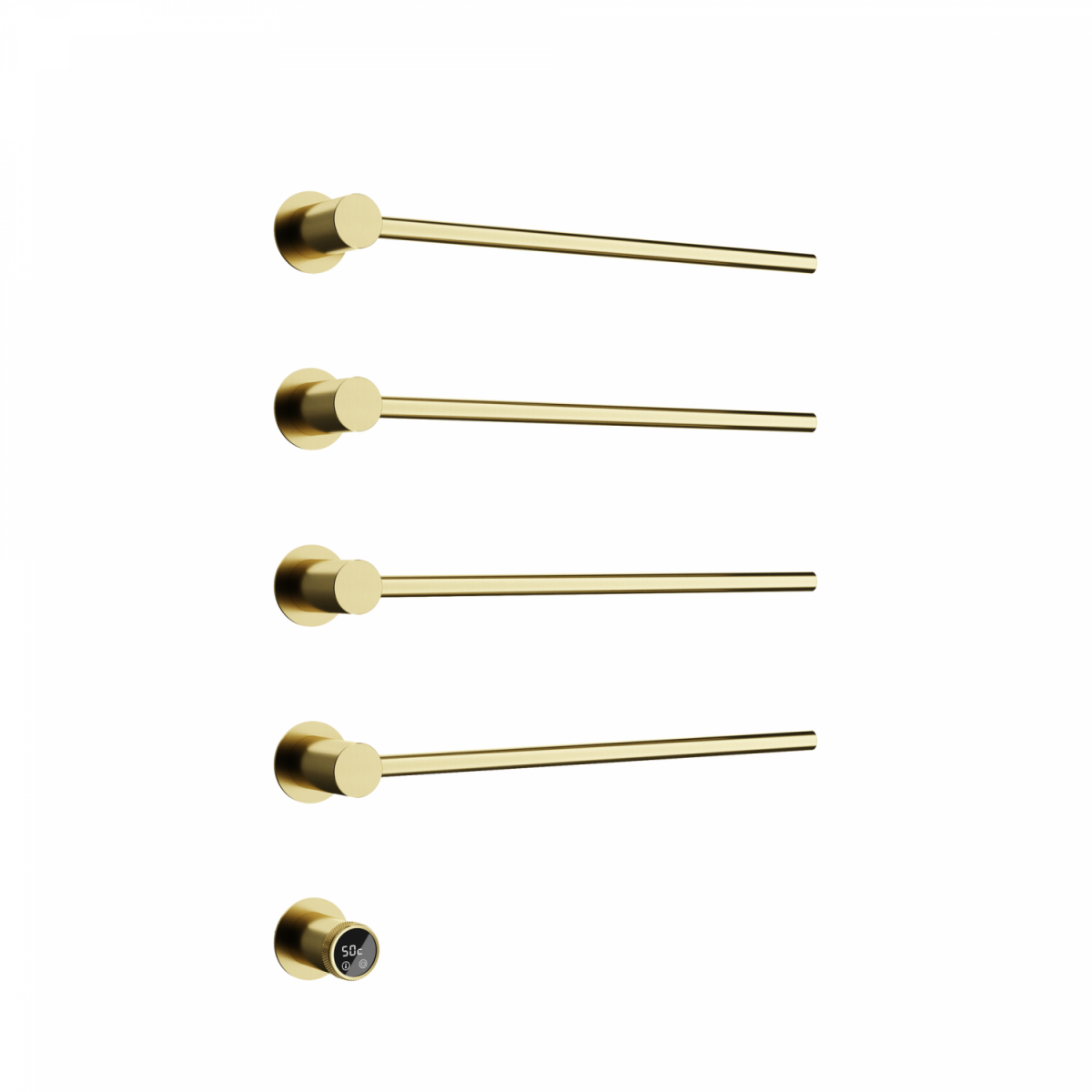 Электрический полотенцесушитель Sancos Linea SC14001BG 665*530 мм (золото брашированное)