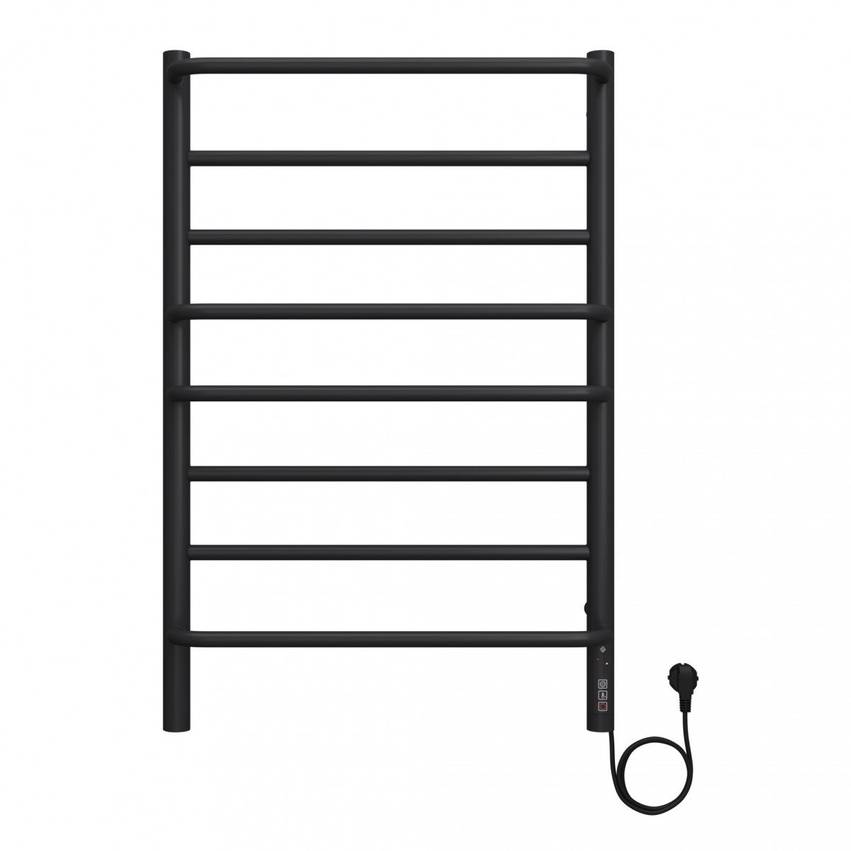 Электрический полотенцесушитель Terminus Евромикс П8 500*800 мм (чёрный матовый)