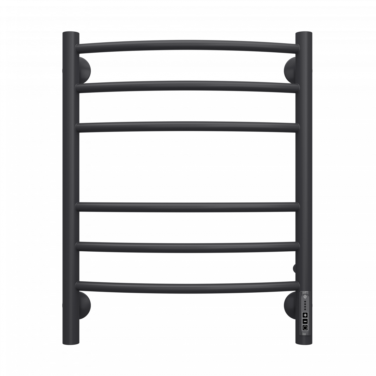 Электрический полотенцесушитель Terminus Классик П6 482*600 мм (чёрный матовый)