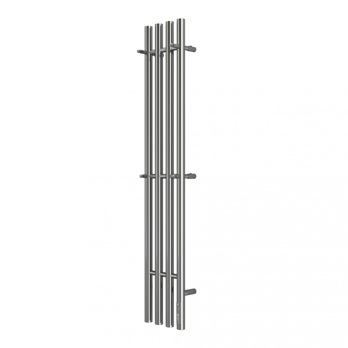 Электрический полотенцесушитель Terminus QUATRO Круг 218*1600 мм (хром)