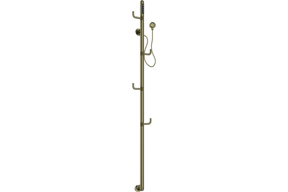 Электрический полотенцесушитель Allen Brau Liberty L 7.33001-GB 1659*182 мм (золото браш)