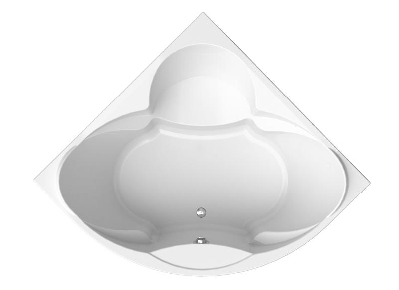 Ванна акриловая Radomir Филадельфия 1-01-0-0-1-042 168*168 см (белый) с каркасом