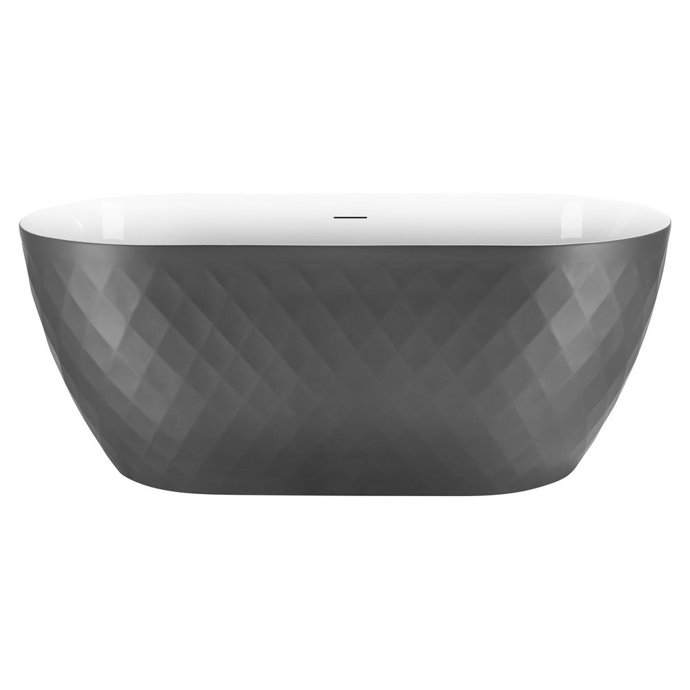 Ванна акриловая Black&White Swan 320SBGR 170*78 см (серый)