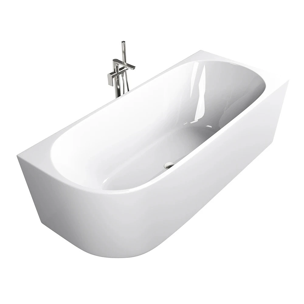 Ванна акриловая Cerutti SPA AMI R CT10091 170*75 см (белый)