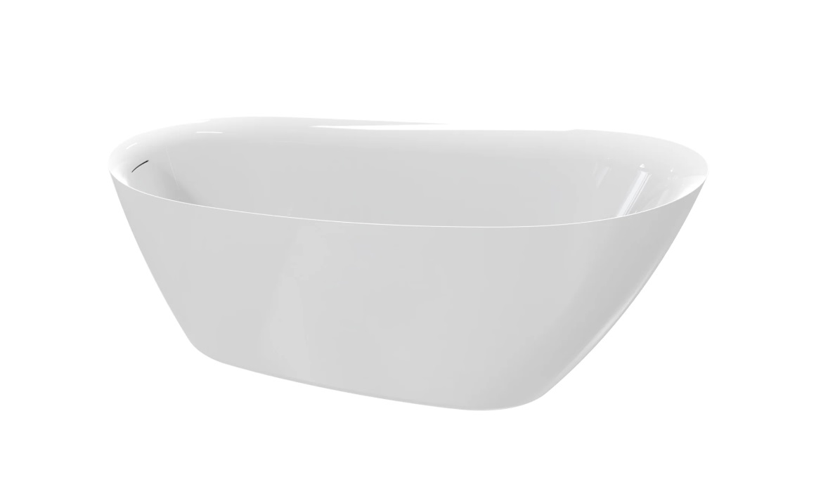 Ванна акриловая AQUAme AQM3503GW 170*75 см (белый)