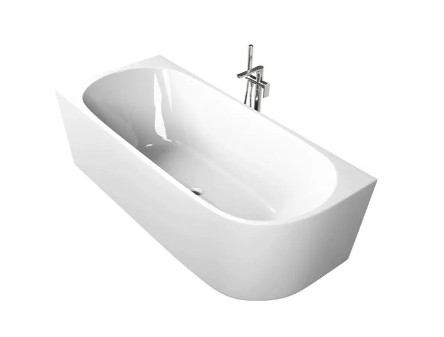 Ванна акриловая Cerutti SPA AMI L CT10090 170*75 см (белый)