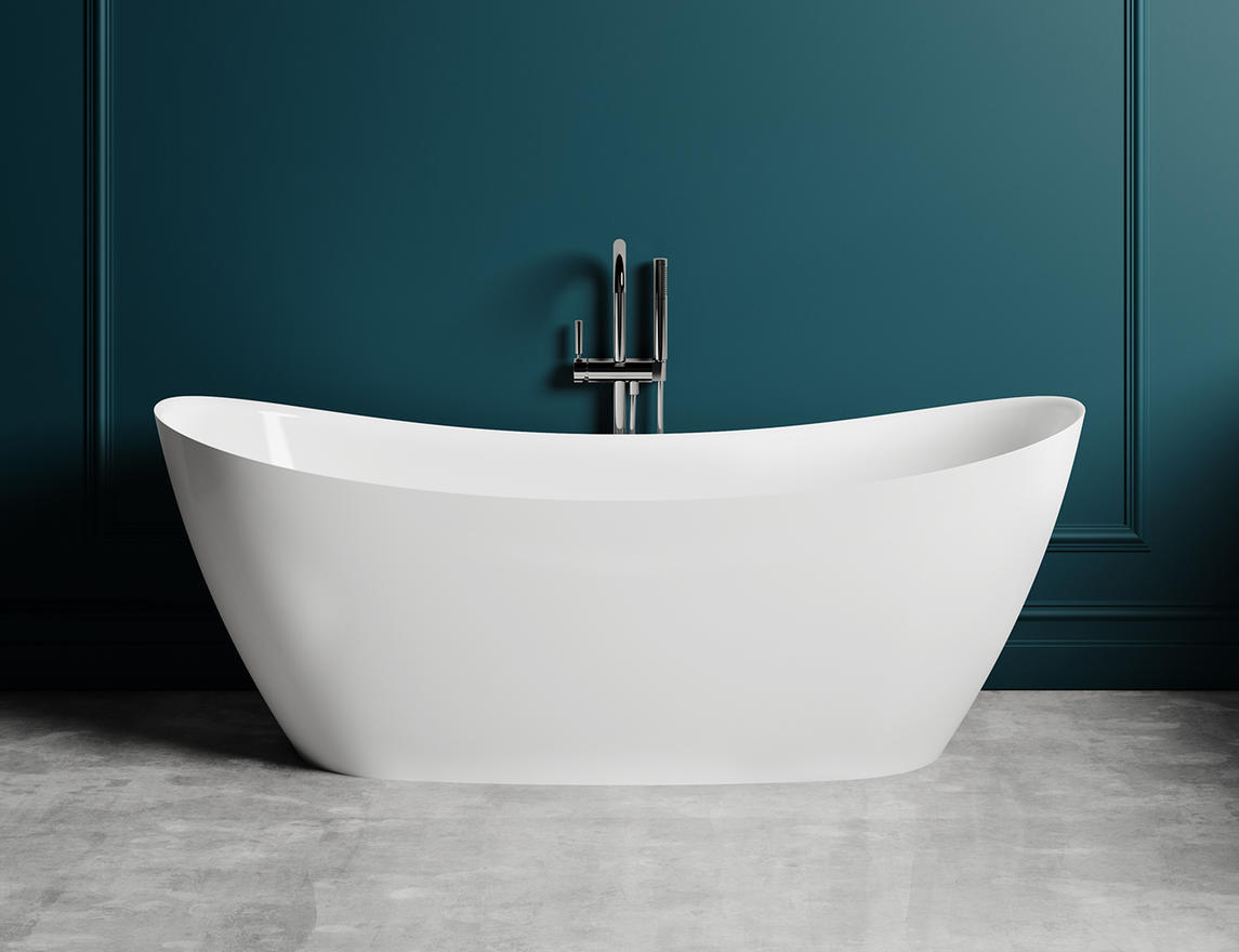 Ванна из литьевого мрамора Salini Noemi S-Sense 170*75 см (белый)