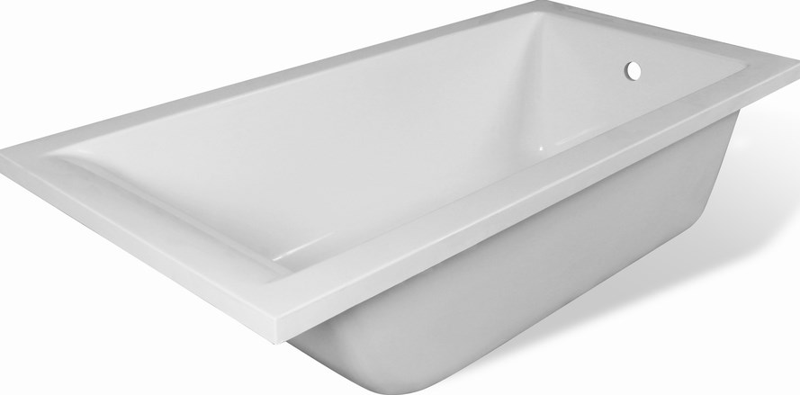 Ванна из искусственого камня Aquanet Bright Stone 332876 160*70 см (белый)