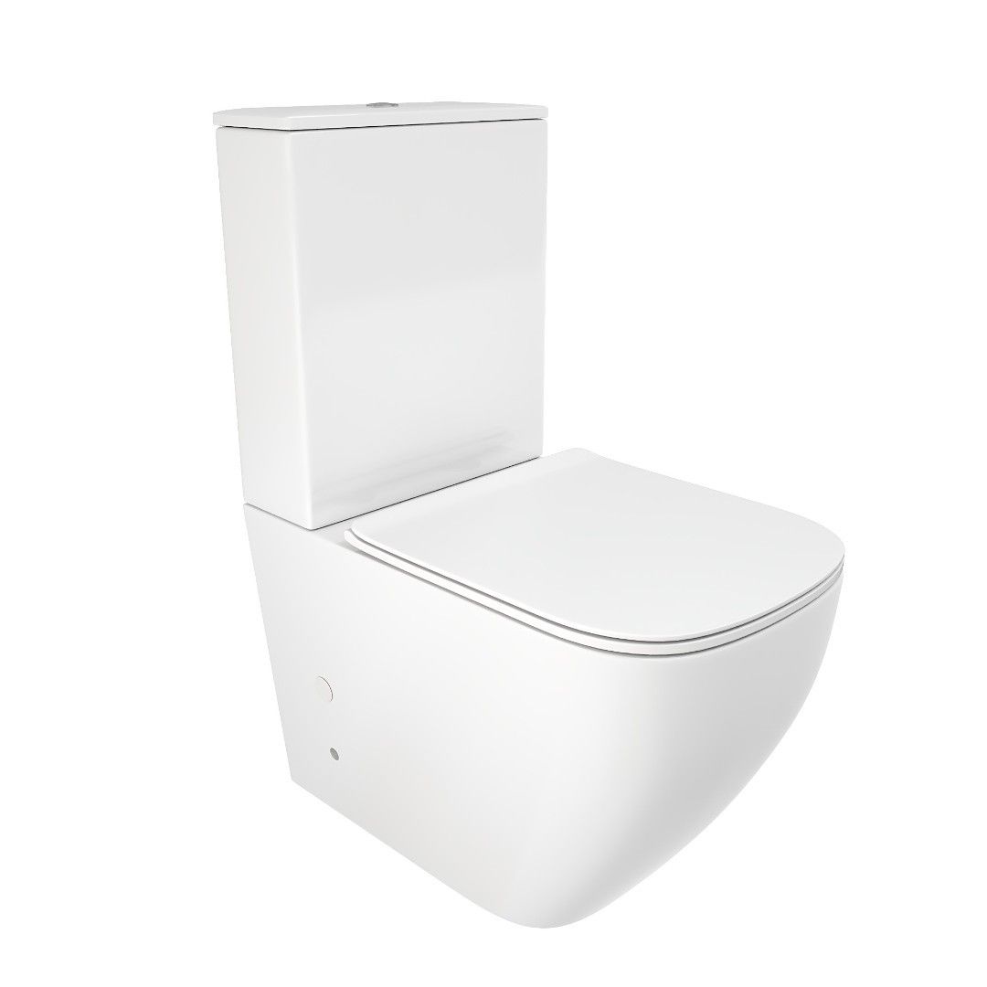 Унитаз-компакт Cerutti SPA MIMI CT8707 безободковый (белый)