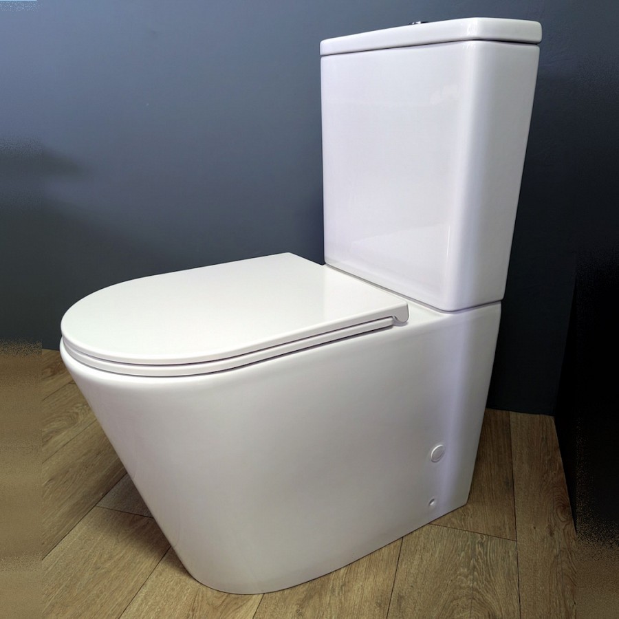 Унитаз-компакт Alpen Elegant ALP2440203 безободковый (белый)